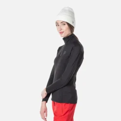 Rossignol Sous-vêtements Techniques Et Midlayers|Sous-vêtements Techniques Et Midlayers<Premi&egrave;re couche demi-zip Classique femme Black