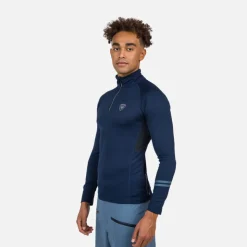 Rossignol Sous-vêtements Techniques Et Midlayers|Sous-vêtements Techniques Et Midlayers<Premi&egrave;re couche demi-zip Poursuite homme Dark Navy
