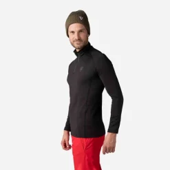 Rossignol Sous-vêtements Techniques Et Midlayers|Sous-vêtements Techniques Et Midlayers<Premi&egrave;re couche demi-zip Classique homme Black