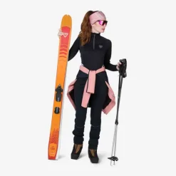Rossignol Sous-vêtements Techniques Et Midlayers|Sous-vêtements Techniques Et Midlayers<Premi&egrave;re couche demi-zip Poursuite femme Black