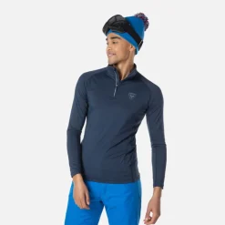 Rossignol Sous-vêtements Techniques Et Midlayers|Sous-vêtements Techniques Et Midlayers<Premi&egrave;re couche demi-zip Classique homme Dark Navy