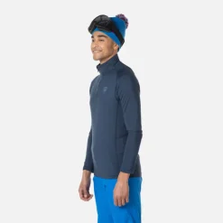 Rossignol Sous-vêtements Techniques Et Midlayers|Sous-vêtements Techniques Et Midlayers<Premi&egrave;re couche demi-zip Classique homme Dark Navy