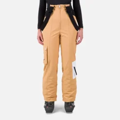 Rossignol Pantalons De Ski|Pantalons De Ski<Salopette de ski isol&eacute;e pour femme JCC Beige Mountain