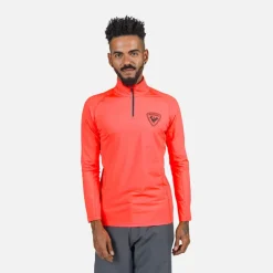Rossignol Sous-vêtements Techniques Et Midlayers|Sous-vêtements Techniques Et Midlayers<Sous-pull &agrave; demi-zip homme Hero Classique Neon Red