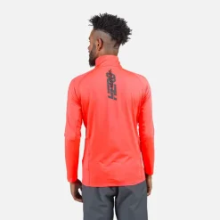 Rossignol Sous-vêtements Techniques Et Midlayers|Sous-vêtements Techniques Et Midlayers<Sous-pull &agrave; demi-zip homme Hero Classique Neon Red