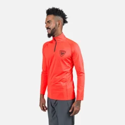 Rossignol Sous-vêtements Techniques Et Midlayers|Sous-vêtements Techniques Et Midlayers<Sous-pull &agrave; demi-zip homme Hero Classique Neon Red