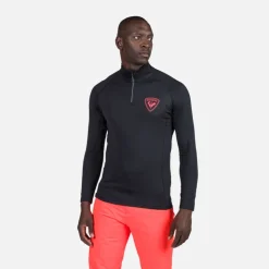 Rossignol Sous-vêtements Techniques Et Midlayers|Sous-vêtements Techniques Et Midlayers<Sous-pull &agrave; demi-zip homme Hero Classique Black