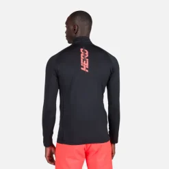 Rossignol Sous-vêtements Techniques Et Midlayers|Sous-vêtements Techniques Et Midlayers<Sous-pull &agrave; demi-zip homme Hero Classique Black