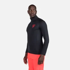 Rossignol Sous-vêtements Techniques Et Midlayers|Sous-vêtements Techniques Et Midlayers<Sous-pull &agrave; demi-zip homme Hero Classique Black