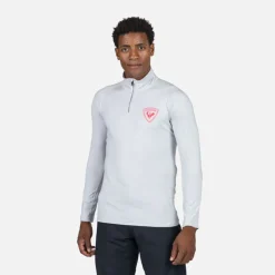 Rossignol Sous-vêtements Techniques Et Midlayers|Sous-vêtements Techniques Et Midlayers<Sous-pull &agrave; demi-zip homme Hero Classique Soft Grey