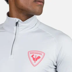 Rossignol Sous-vêtements Techniques Et Midlayers|Sous-vêtements Techniques Et Midlayers<Sous-pull &agrave; demi-zip homme Hero Classique Soft Grey