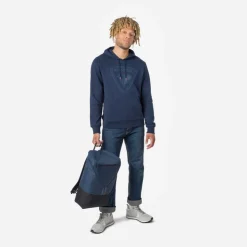 Rossignol Pulls Et Sweats<Sweat &agrave; capuche molletonn&eacute; Logo Homme Dark Navy