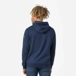Rossignol Pulls Et Sweats<Sweat &agrave; capuche molletonn&eacute; Logo Homme Dark Navy