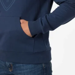 Rossignol Pulls Et Sweats<Sweat &agrave; capuche molletonn&eacute; Logo Homme Dark Navy