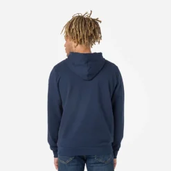 Rossignol Pulls Et Sweats<Sweat &agrave; capuche zipp&eacute; molletonn&eacute; Logo Homme Dark Navy