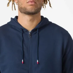 Rossignol Pulls Et Sweats<Sweat &agrave; capuche zipp&eacute; molletonn&eacute; Logo Homme Dark Navy
