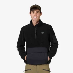 Rossignol Pulls Et Sweats<Sweat anorak en polaire homme Black