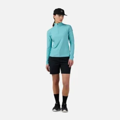 Rossignol Vêtements|Hauts Et T-shirts<T-shirt &agrave; manches longues demi-zip Westweg pour femme Caribbean