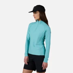 Rossignol Vêtements|Hauts Et T-shirts<T-shirt &agrave; manches longues demi-zip Westweg pour femme Caribbean