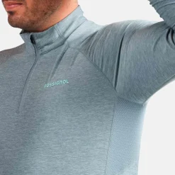 Rossignol Vêtements|Hauts Et T-shirts<T-shirt &agrave; manches longues demi-zip Westweg pour homme Atlantis
