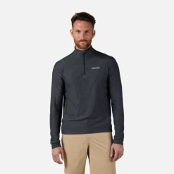 Rossignol Vêtements|Hauts Et T-shirts<T-shirt &agrave; manches longues demi-zip Westweg pour homme Black