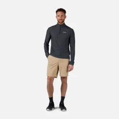 Rossignol Vêtements|Hauts Et T-shirts<T-shirt &agrave; manches longues demi-zip Westweg pour homme Black
