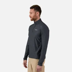 Rossignol Vêtements|Hauts Et T-shirts<T-shirt &agrave; manches longues demi-zip Westweg pour homme Black