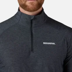 Rossignol Vêtements|Hauts Et T-shirts<T-shirt &agrave; manches longues demi-zip Westweg pour homme Black