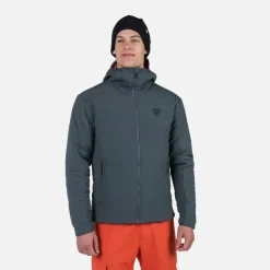 Rossignol Vestes De Ski De Fond|Vestes De Ski<Veste &agrave; Capuche Opside Chaude Homme Onyx Grey