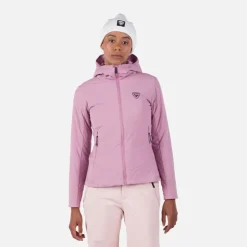 Rossignol Vestes De Ski De Fond|Sous-vêtements Techniques Et Midlayers<Veste &agrave; Capuche Opside L&eacute;g&egrave;re Femme Moonlite Mauve