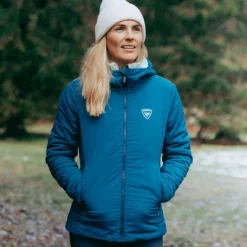 Rossignol Vestes De Ski De Fond|Sous-vêtements Techniques Et Midlayers<Veste &agrave; Capuche Opside Chaude Femme Deep Lake