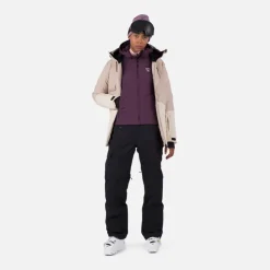 Rossignol Vestes De Ski De Fond|Sous-vêtements Techniques Et Midlayers<Veste &agrave; Capuche Opside L&eacute;g&egrave;re Femme Mulberry