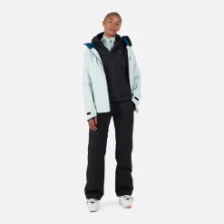 Rossignol Vestes De Ski De Fond|Sous-vêtements Techniques Et Midlayers<Veste &agrave; Capuche Opside Chaude Femme Black