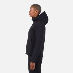 Rossignol Vestes De Ski De Fond|Sous-vêtements Techniques Et Midlayers<Veste &agrave; Capuche Opside Chaude Femme Black