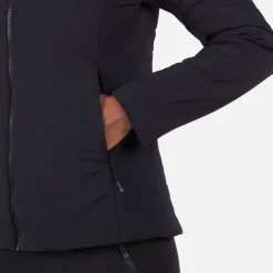 Rossignol Vestes De Ski De Fond|Sous-vêtements Techniques Et Midlayers<Veste &agrave; Capuche Opside Chaude Femme Black
