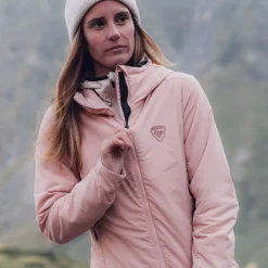 Rossignol Sous-vêtements Techniques Et Midlayers|Sous-vêtements Techniques Et Midlayers<Veste &agrave; Capuche Opside L&eacute;g&egrave;re Femme Pastel Pink