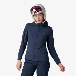 Rossignol Sous-vêtements Techniques Et Midlayers|Sous-vêtements Techniques Et Midlayers<Veste &agrave; Capuche Opside L&eacute;g&egrave;re Femme Dark Navy