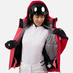 Rossignol Vestes De Ski|Vestes De Ski Et Snowboard<Veste de ski femme Blackside Ruby Red