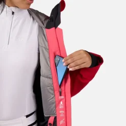 Rossignol Vestes De Ski|Vestes De Ski Et Snowboard<Veste de ski femme Blackside Ruby Red