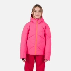 Rossignol Vestes De Ski|Vestes De Ski<Veste de ski fille Staci Tea Rose