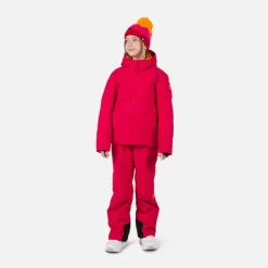 Rossignol Vestes De Ski|Vestes De Ski<Veste de ski fille Staci Ruby Red