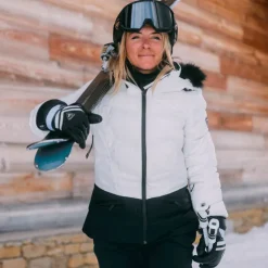 Rossignol Vestes De Ski|Vestes De Ski Et Snowboard<Veste de ski matelass&eacute;e femme Joseray White