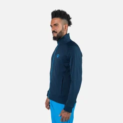 Rossignol Sous-vêtements Techniques Et Midlayers|Sous-vêtements Techniques Et Midlayers<Veste en polaire zipp&eacute;e homme Blackside Dark Navy
