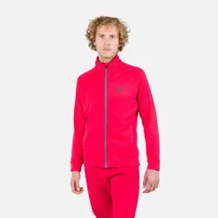 Rossignol Sous-vêtements Techniques Et Midlayers|Sous-vêtements Techniques Et Midlayers<Veste en polaire zipp&eacute;e homme Blackside Sports Red