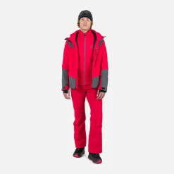 Rossignol Sous-vêtements Techniques Et Midlayers|Sous-vêtements Techniques Et Midlayers<Veste en polaire zipp&eacute;e homme Blackside Sports Red