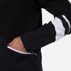 Rossignol Sous-vêtements Techniques Et Midlayers|Sous-vêtements Techniques Et Midlayers<Veste en polaire zipp&eacute;e &agrave; capuche femme Wispile Black