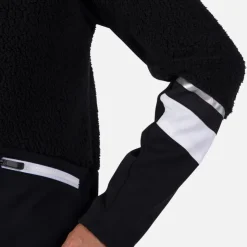 Rossignol Sous-vêtements Techniques Et Midlayers|Sous-vêtements Techniques Et Midlayers<Veste en polaire zipp&eacute;e &agrave; capuche femme Wispile Black