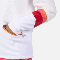 Rossignol Sous-vêtements Techniques Et Midlayers|Sous-vêtements Techniques Et Midlayers<Veste en polaire zipp&eacute;e &agrave; capuche femme Wispile White