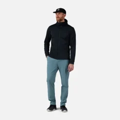 Rossignol Vêtements|Vestes<Veste interm&eacute;diaire &agrave; capuche zipp&eacute;e pour homme Black