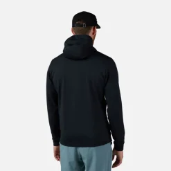 Rossignol Vêtements|Vestes<Veste interm&eacute;diaire &agrave; capuche zipp&eacute;e pour homme Black
